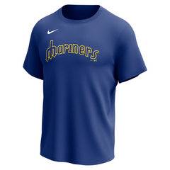 Men's Seattle Mariners Nike City Connect Wordmark Drifit T-Shirt