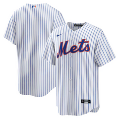 New York Mets Pinstripe Home Replica Team Jersey