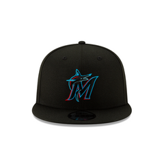 Miami Marlins New Era 9FIFTY Snapback Hat – Adjustable Baseball Cap3