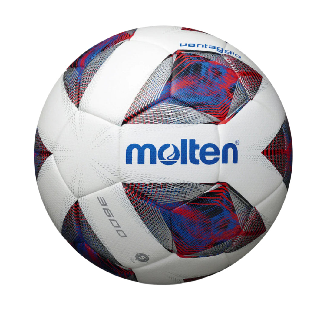 Molten F5A3600 R HS Soccer Ball - White / Blue / Red