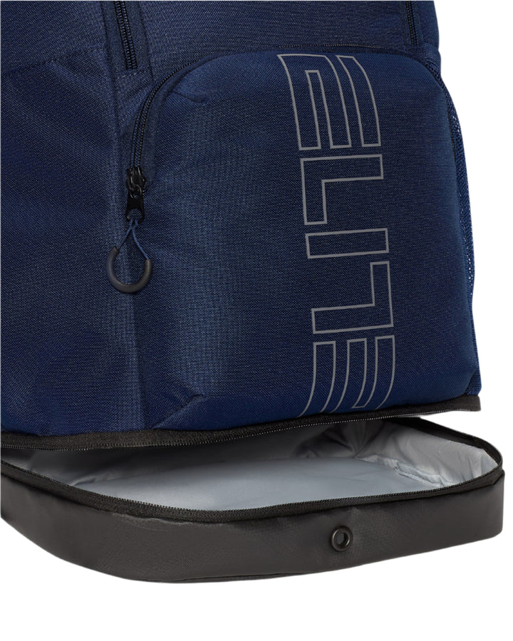 NK_VARSITY_ELITE_BKPK_38Nike Varsity Elite Basketball Backpack with Ball Compartment and Air Max Shoulder Straps - (HM9965) Navy5