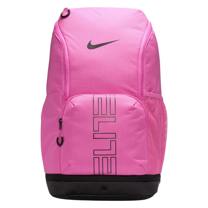 NK_VARSITY_ELITE_BKPK_38Nike Varsity Elite Basketball Backpack with Ball Compartment and Air Max Shoulder Straps - (HM9965) Pink