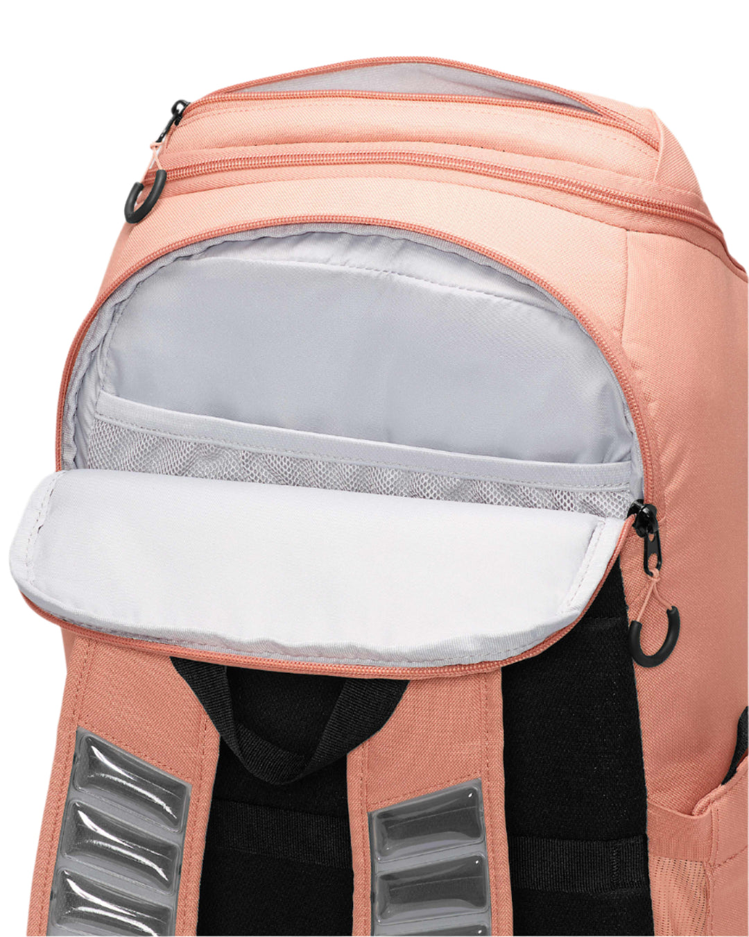 NK_VARSITY_ELITE_BKPK_38Nike Varsity Elite Basketball Backpack with Ball Compartment and Air Max Shoulder Straps - (HM9965) RoseGold4