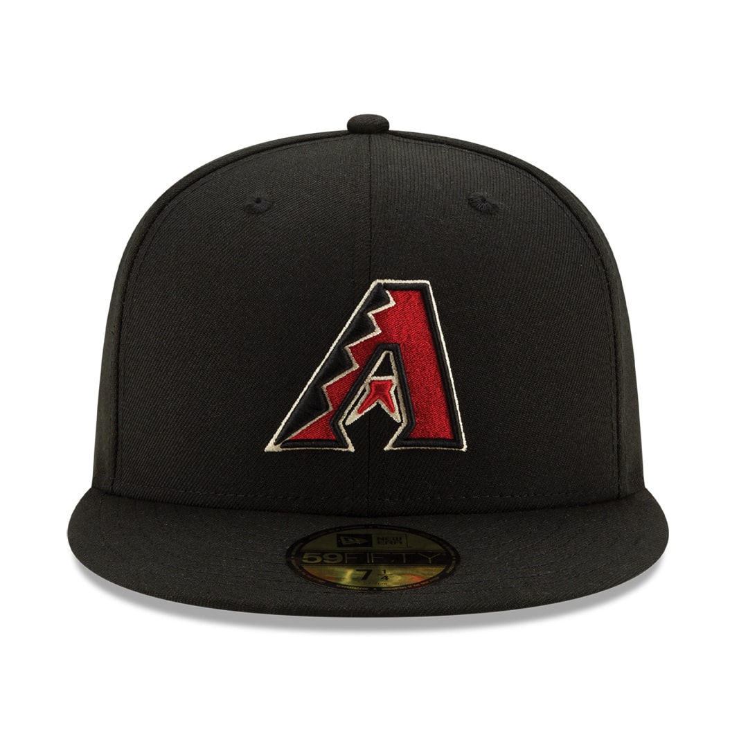 New-Era-Arizona-Diamondbacks-Game-Black-59FIFTY-Fitted-Hat-Front
