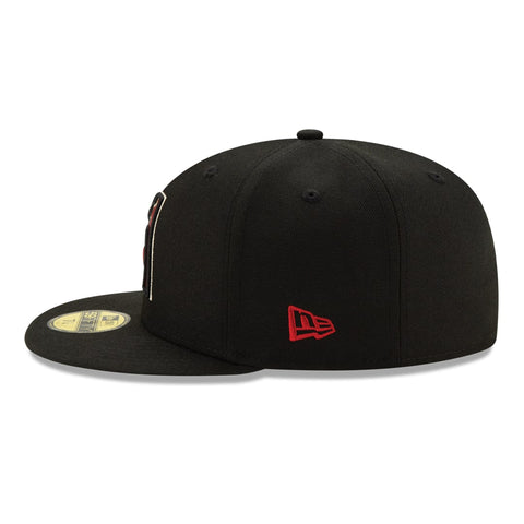 NEW ERA 59FIFTY ARIZONA DIAMONDBACKS 2023 GAME AUTHENTIC COLLECTION ON FIELD FITTED HAT BLACK