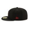NEW ERA 59FIFTY ARIZONA DIAMONDBACKS 2020 GAME AUTHENTIC COLLECTION ON FIELD FITTED HAT BLACK