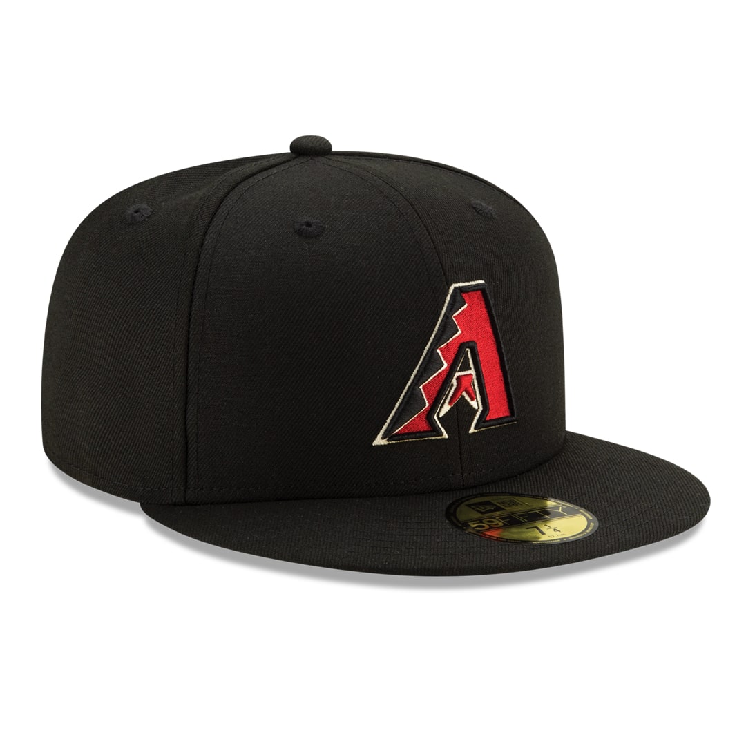 New-Era-Arizona-Diamondbacks-Game-Black-59FIFTY-Fitted-Hat-Right-Front