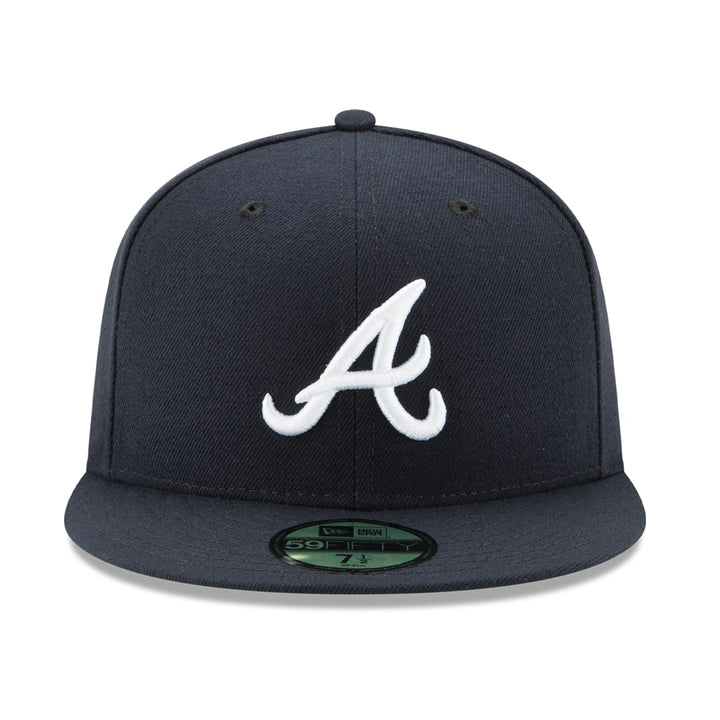 New-Era-Atlanta-Braves-Road-Navy-59FIFTY-Fitted-Hat-Front