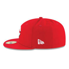 NEW ERA 59FIFTY CINCINNATI REDS HOME AUTHENTIC COLLECTION ON FIELD FITTED HAT RED