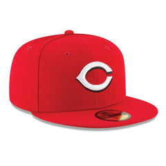 NEW ERA 59FIFTY CINCINNATI REDS HOME AUTHENTIC COLLECTION ON FIELD FITTED HAT RED