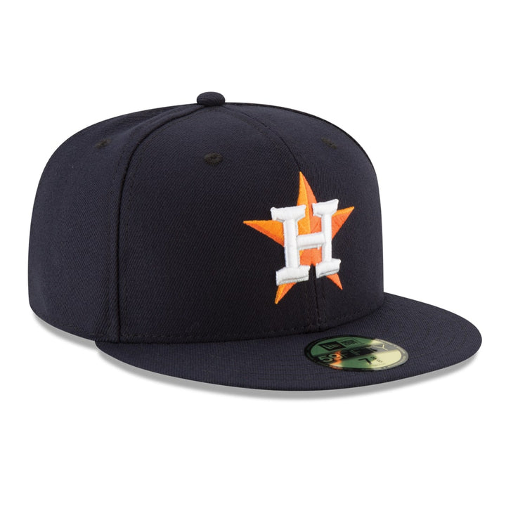 New Era 59FIFTY Houston Astros Home Authentic Collection On Field Fitted Hat - Navy