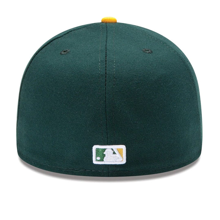 New-Era-Oakland-Athletics-Home-Green-Yellow-59FIFTY-Fitted-Hat-Back
