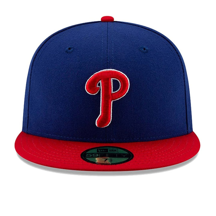 New-Era-Philadelphia-Phillies-Alternate-1-Royal-Red-59FIFTY-Fitted-Hat-Front