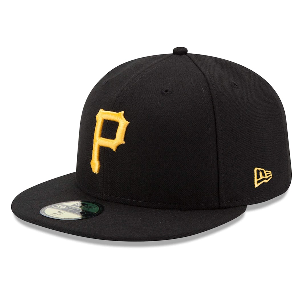 New-Era-Pittsburgh-Pirates-Game-Black-59FIFTY-Fitted-Hat-Left-Front