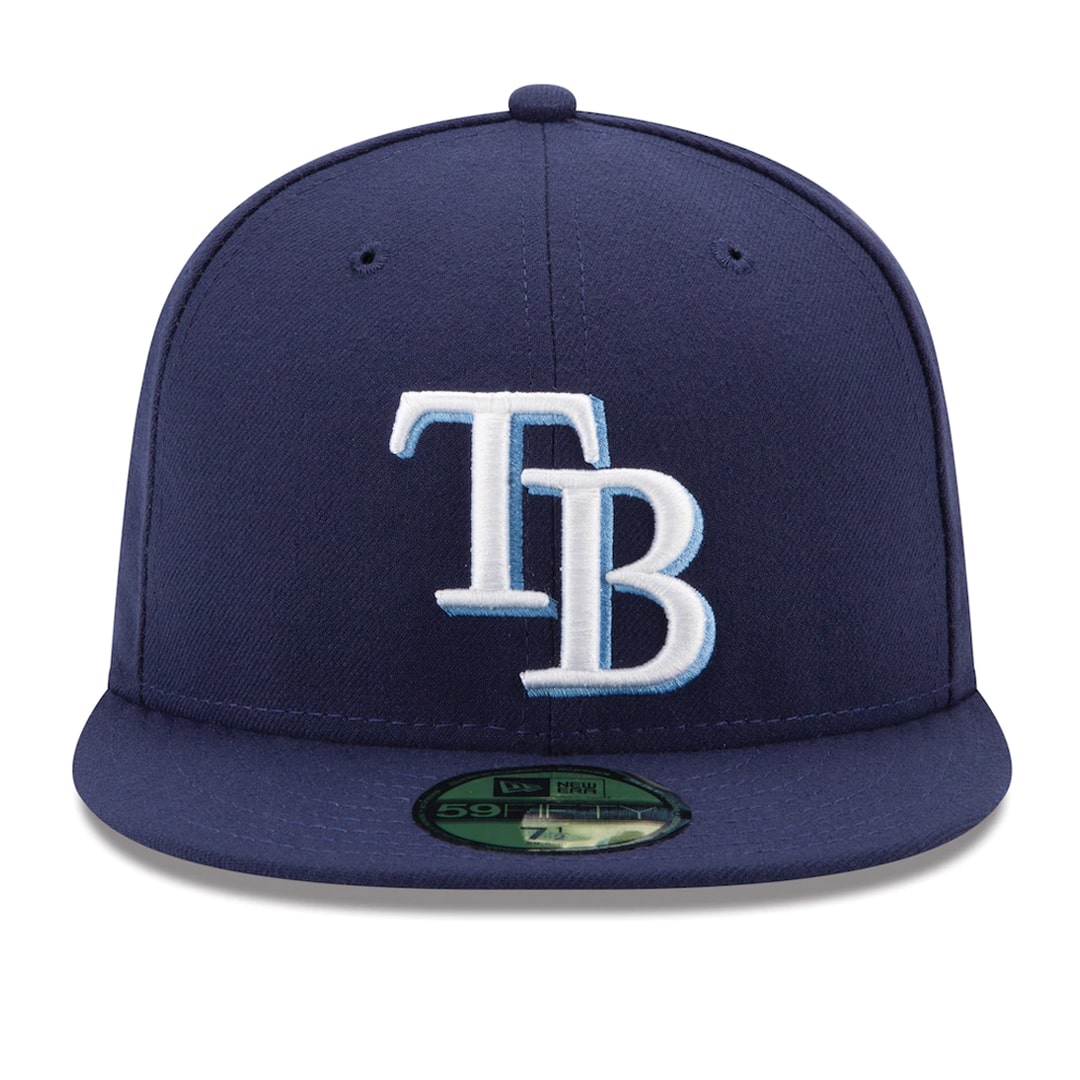 New-Era-Tampa-Bay-Rays-Game-Light-Navy-59FIFTY-Fitted-Hat-Front