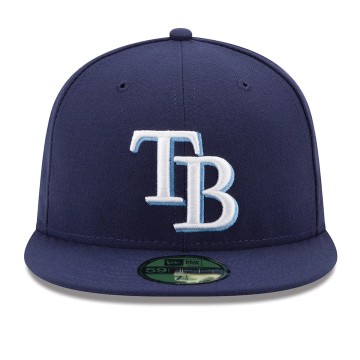 New-Era-Tampa-Bay-Rays-Game-Light-Navy-59FIFTY-Fitted-Hat-Front