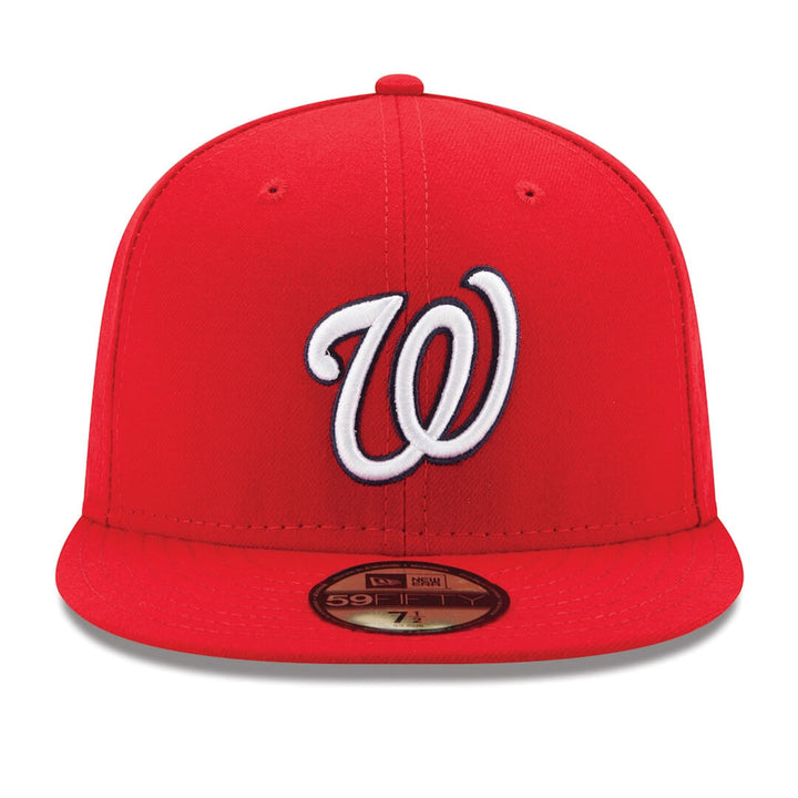 New-Era-Washington-Nationals-Game-Red-59FIFTY-Fitted-Hat-Front