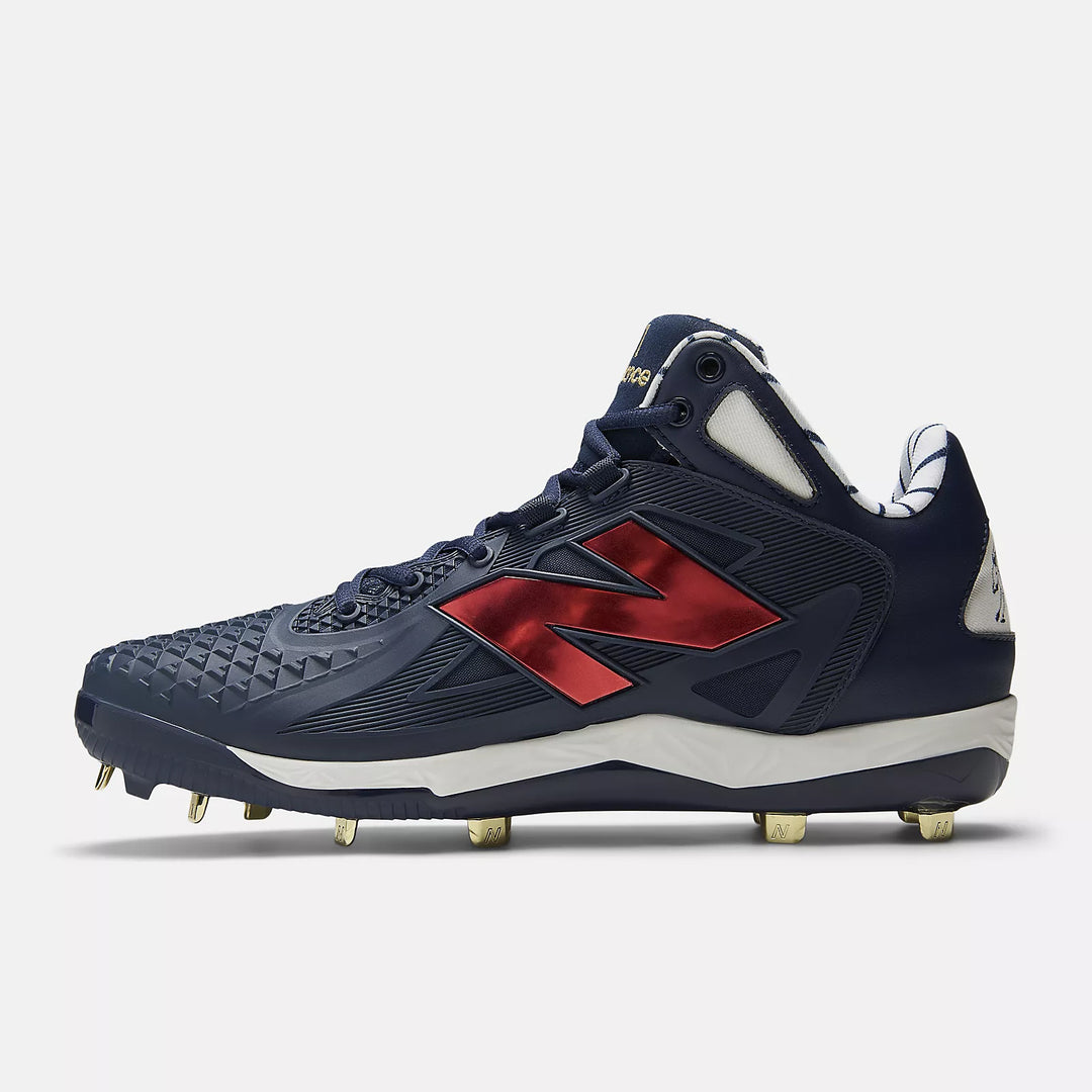 New Balance FuelCell Ohtani v1 Metal Baseball Cleats Navy Red MSHO5GO Elite Traction &amp; Energy Return