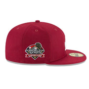 Los Angeles Dodgers New Era 59FIFTY World Series Champions SP24 Fitted Hat - Cardinal | 2024 Champions