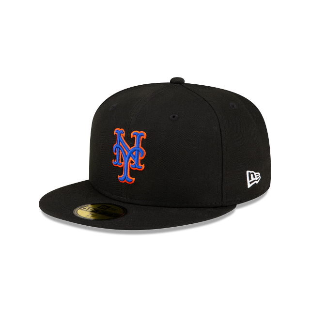 New York Mets New Era Black Alternate 2 Authentic Collection On Field 59FIFTY Fitted Hat