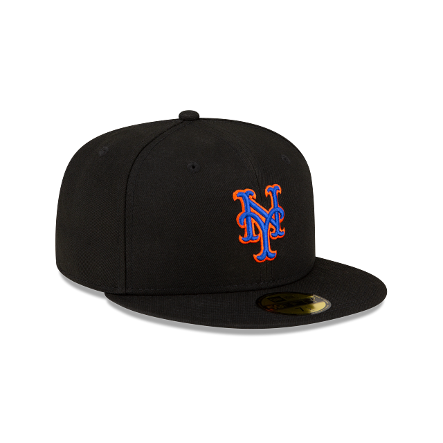 New York Mets New Era Black Alternate 2 Authentic Collection On Field 59FIFTY Fitted Hat