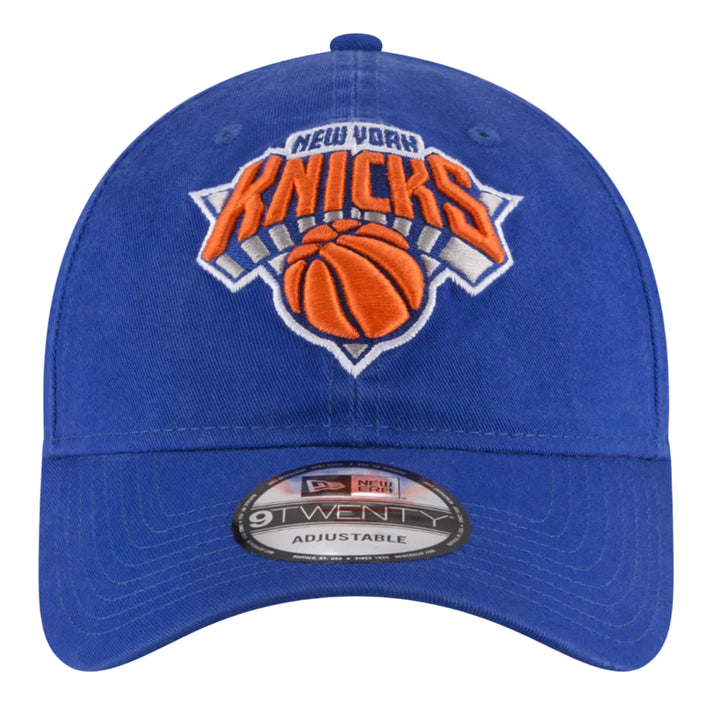New Era New York Knicks Core Classics 2.0 Cap – Adjustable 9TWENTY NBA Hat | Royal Blue