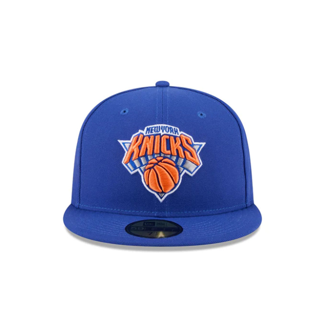 New York Knicks Team Color 59FIFTY Fitted Cap – Official NBA Fitted Hat by New Era | Blue