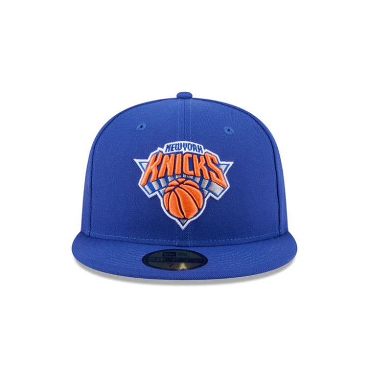 New York Knicks Team Color 59FIFTY Fitted Cap – Official NBA Fitted Hat by New Era | Blue