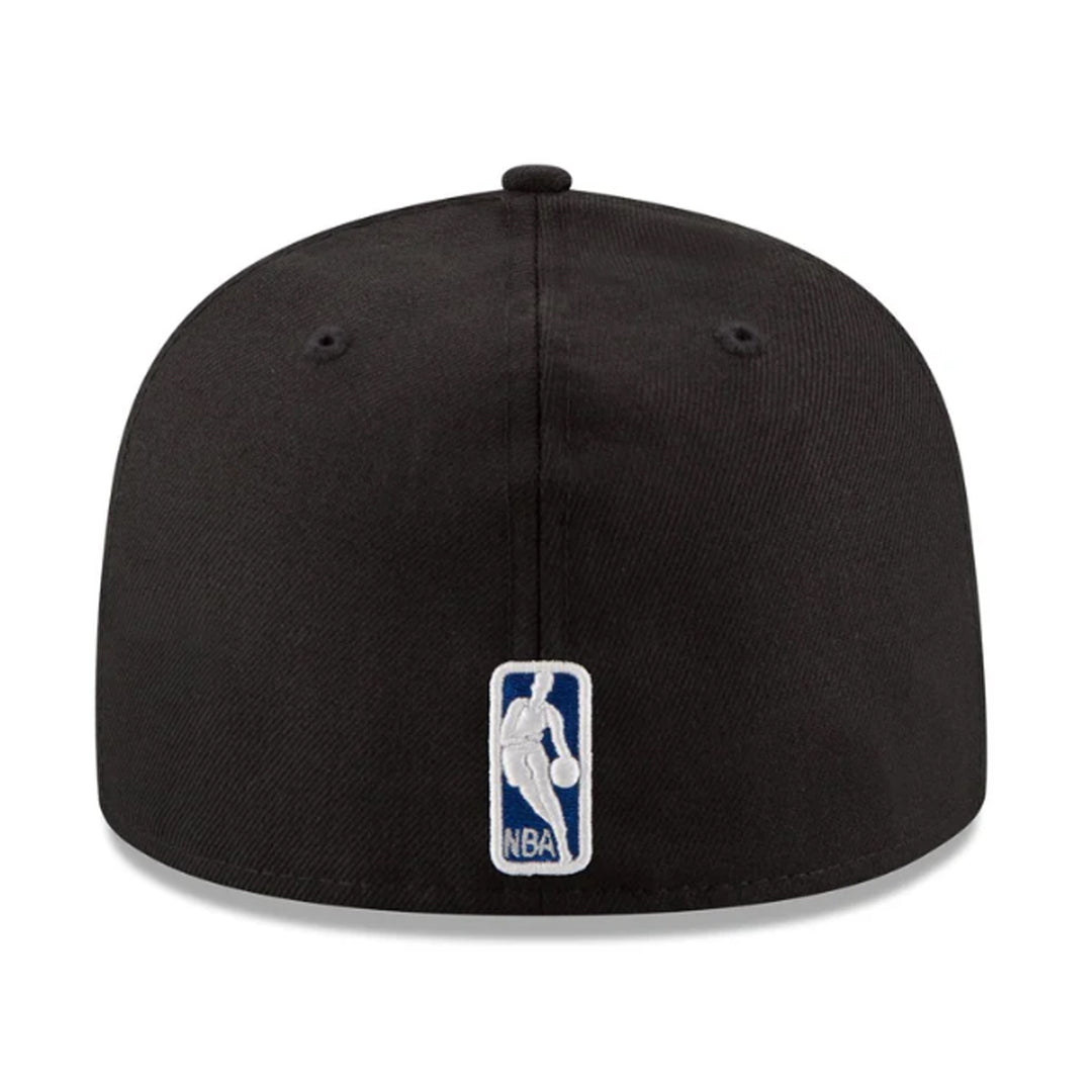 New York Knicks Team Color Alternate 59FIFTY Fitted Cap – Official NBA Fitted Hat by New Era | Black