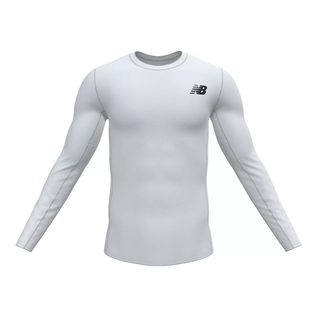 New Balance Baselayer Long Sleeve Top_White