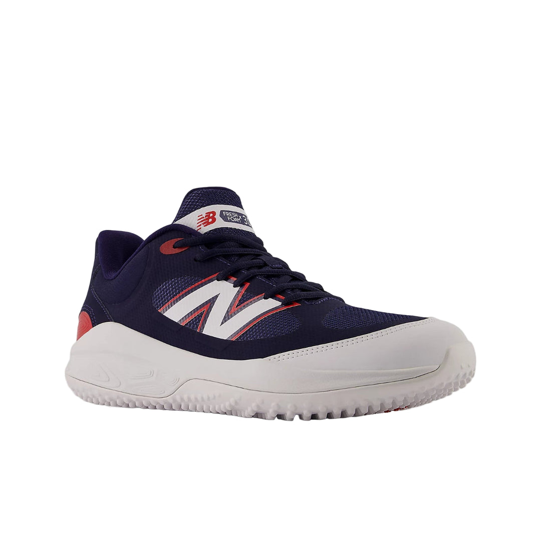 New Balance Fresh Foam 3000v7 Turf-Trainer Shoes_Navy/Red