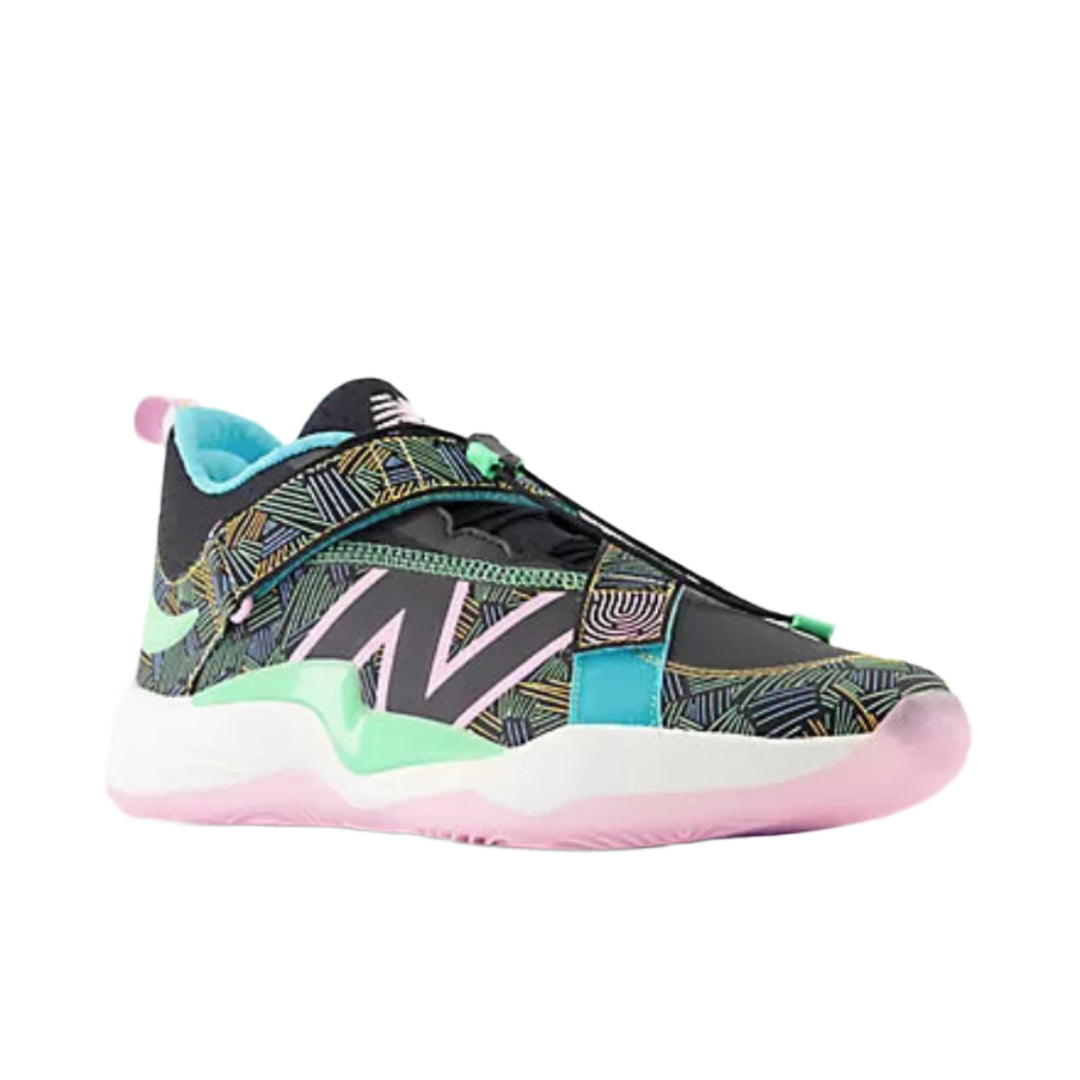 New Balance FuelCell Lindor 2 Pre-Game Turf Shoes (TLIND) Black/Green/Pink