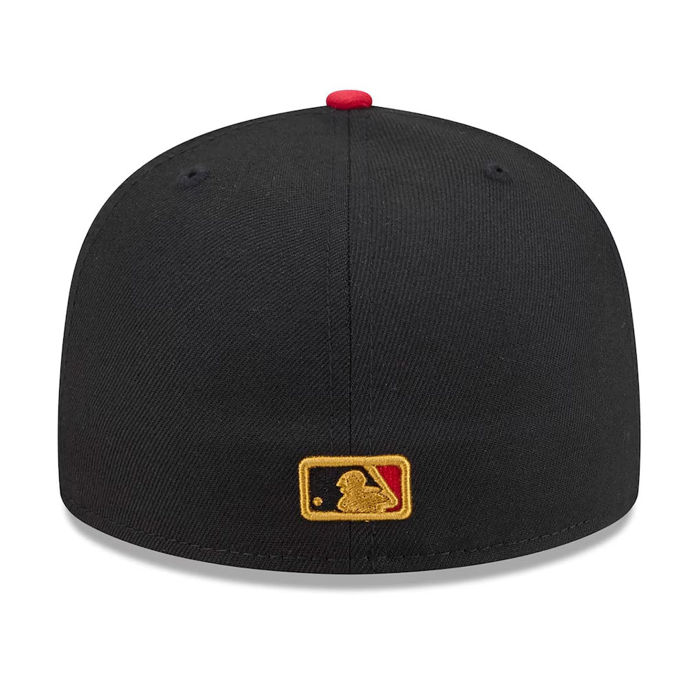 New Era 59FIFTY 2026 City Connect Pittsburgh Pirates Alternate Fitted Hat Black Gold Red