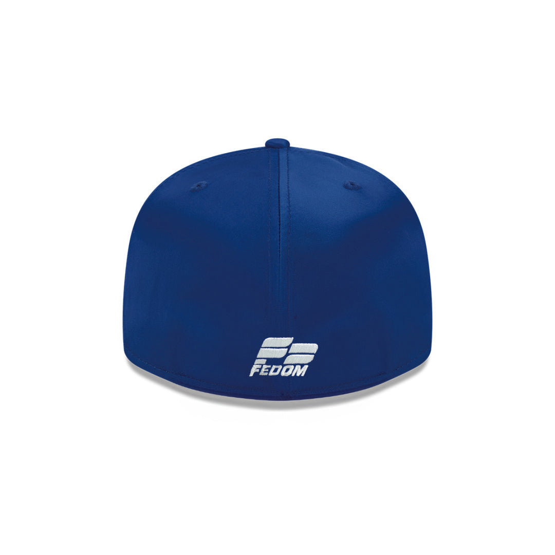 New Era 59FIFTY FEDRED República Dominicana Fitted Hat – Royal Blue and Black