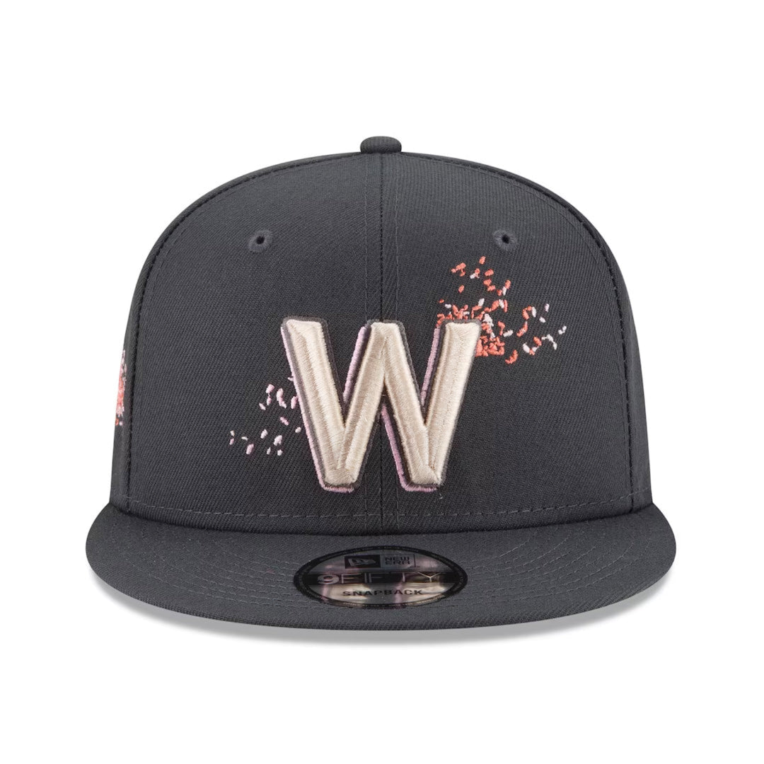 New Era 9FIFTY Washington Nationals City Connect Snapback Hat - Graphite2