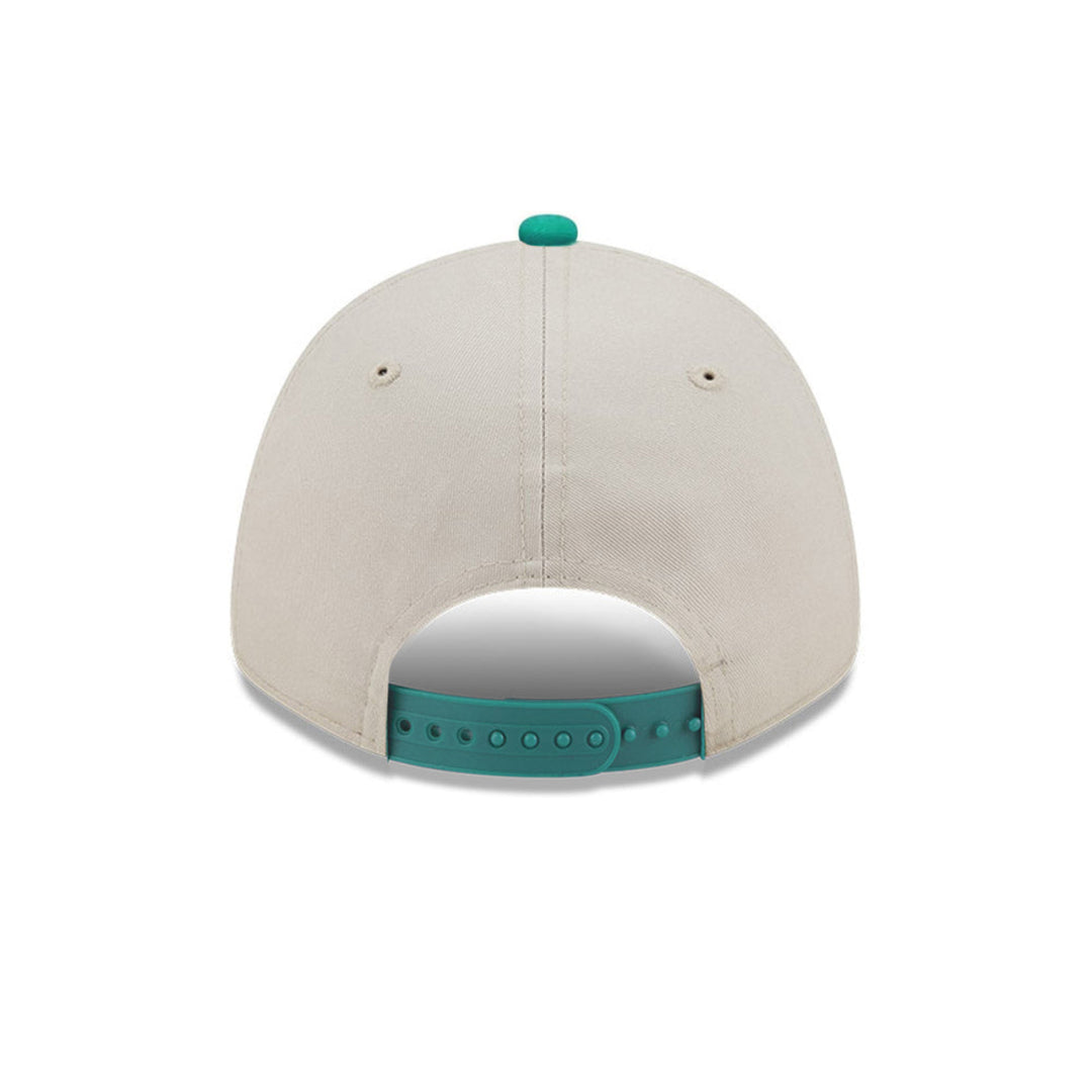 New Era 9FORTY FEDRED República Dominicana Adjustable Hat - Stone / Teal1