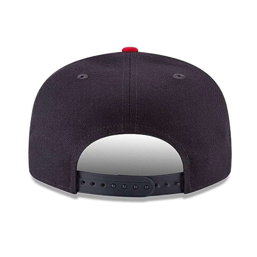 New_Era_9Fifty_MLB_Atlanta_Braves_Basic_Navy_Red_Snapback_Hat_One_Size_2