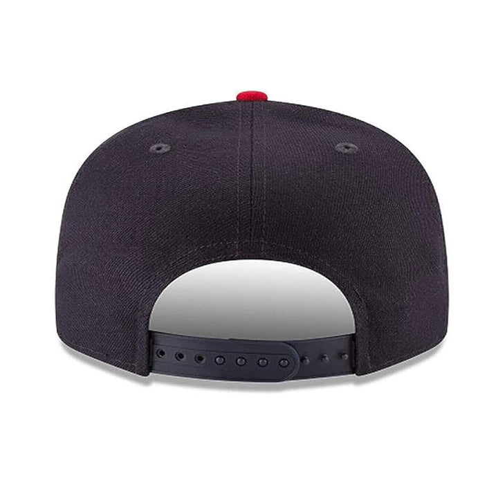 New_Era_9Fifty_MLB_Atlanta_Braves_Basic_Navy_Red_Snapback_Hat_One_Size_2