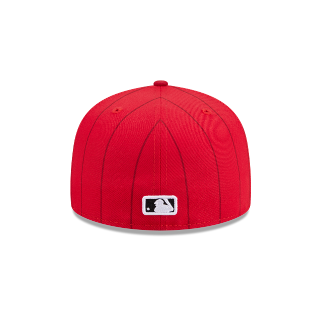 New Era Cincinnati Reds 2026 City Connect 59FIFTY Fitted Cap Red – Authentic MLB Fitted Hat with Pinstripe Design
