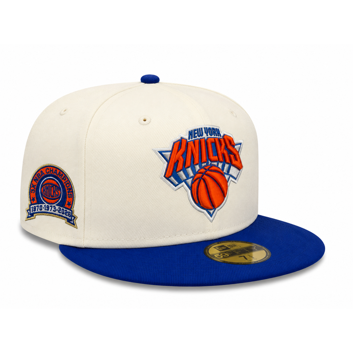 New York Knicks Team Color Alternate 59FIFTY Fitted Cap – Official NBA Fitted Hat by New Era