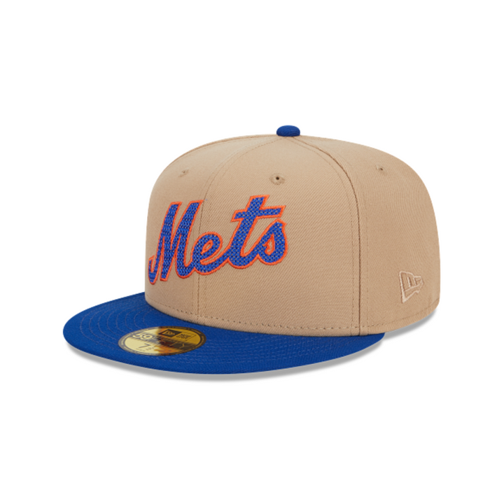 New York Mets New Era NEEDLEPOINT 5950 19372 Fitted Hat