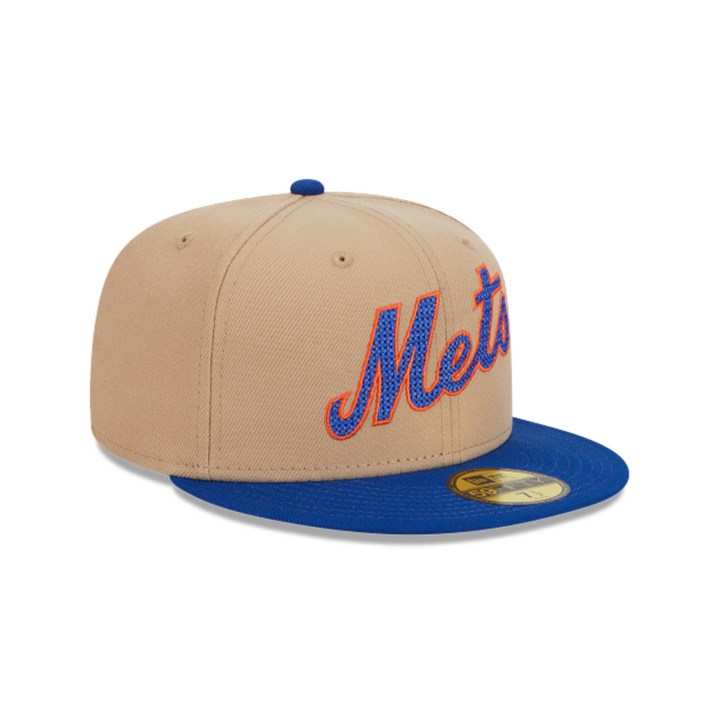 New York Mets New Era NEEDLEPOINT 5950 19372 Fitted Hat1