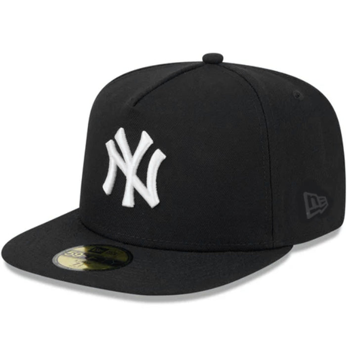 New York Yankees 59FIFTY A-Frame Fitted Hat – Black