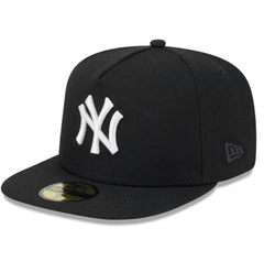 New York Yankees 59FIFTY A-Frame Fitted Hat – Black