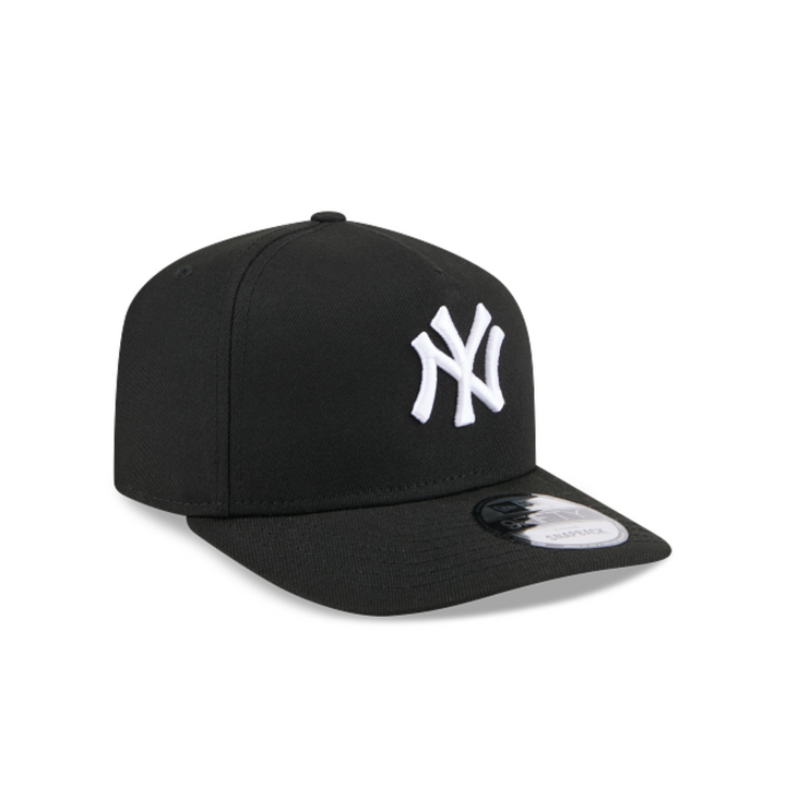 New York Yankees New Era 9FIFTY A-Frame POLY 24187 Snapback Hat – Black-1