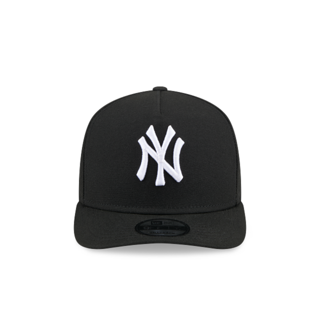 New York Yankees New Era 9FIFTY A-Frame POLY 24187 Snapback Hat – Black-3