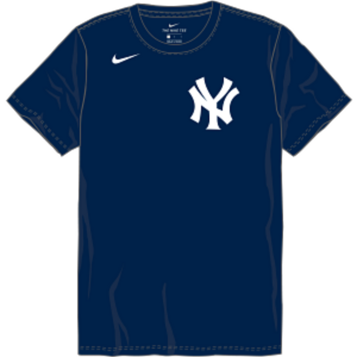 New York Yankees YOUTH Nike T-Shirt - Navy