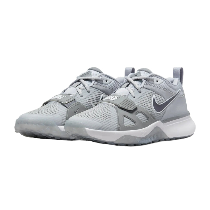 Nike Air Zoom Diamond Elite Turf - Gray-White - DZ0503-002