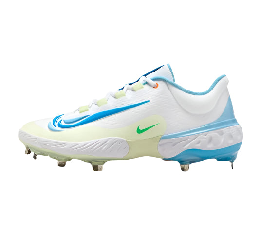 Nike Alpha Huarache Elite 4 Low NRG - White/Blue/Lime - FB9121-104