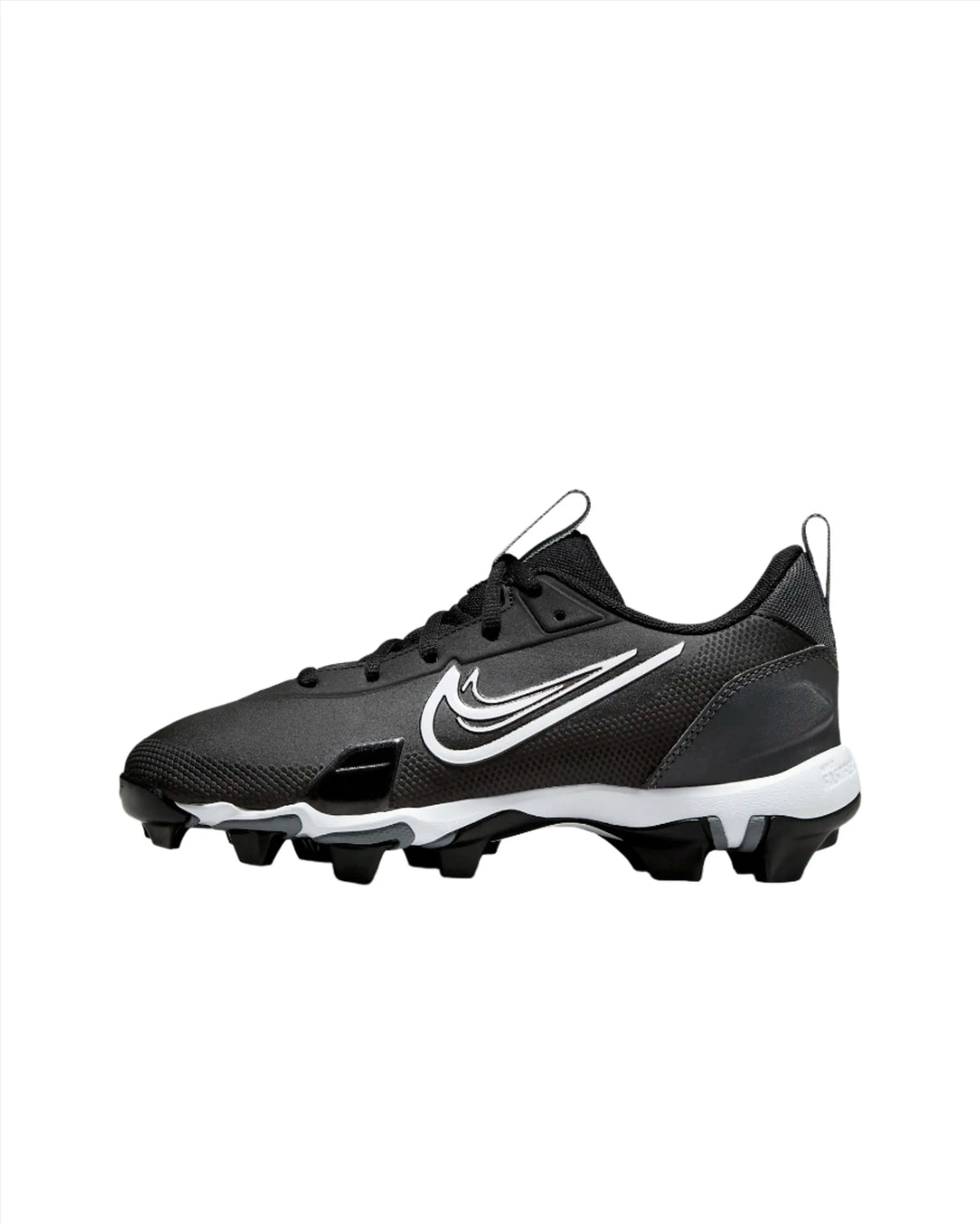 Youth Nike Force Trout 9 Keystone Baseball Cleats – Black/White | FB9731